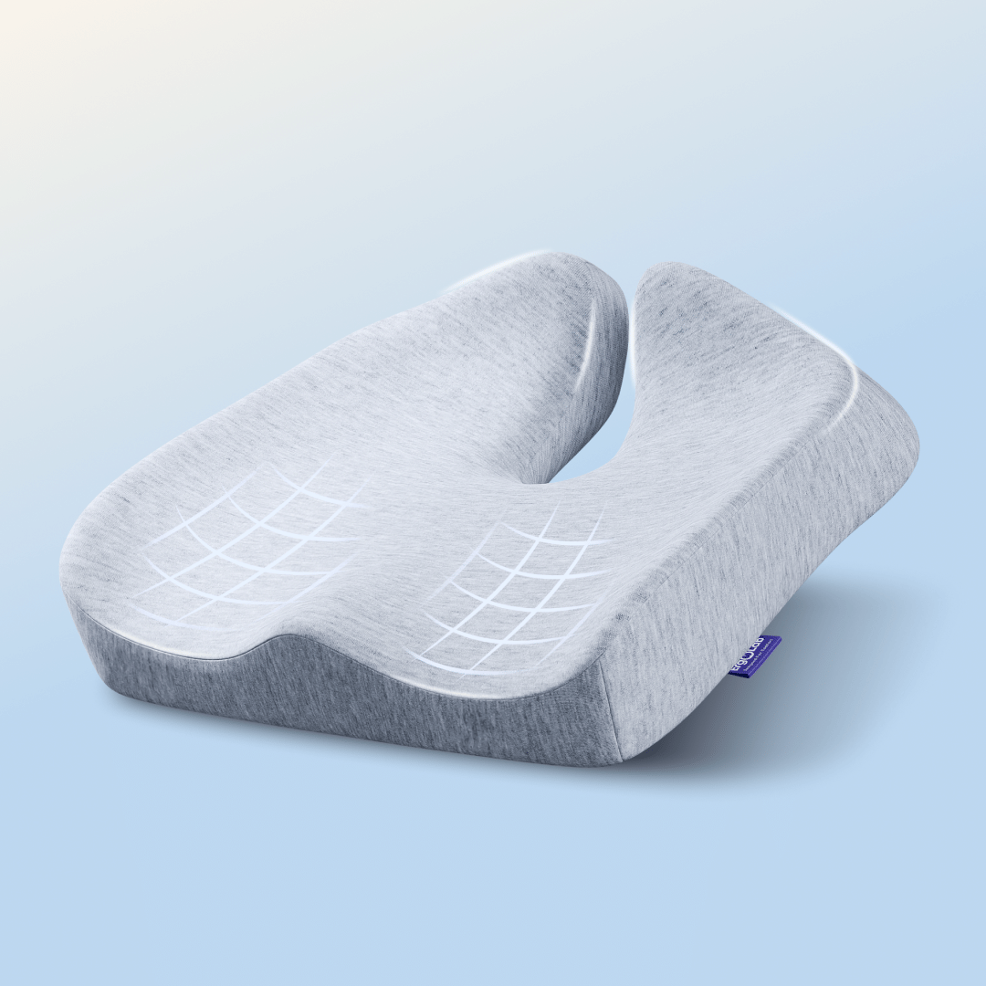 เบาะรองนั่ง ERGOLAB PRESSURE RELIEF SEAT CUSHION 48X40 ซม. สีเทา_0